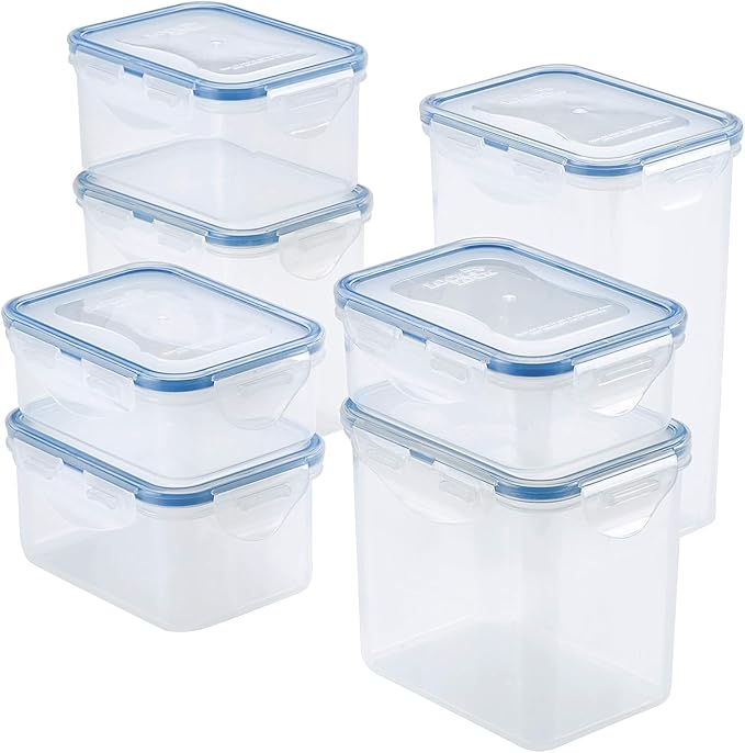 LOCK & LOCK Easy Essentials Food Storage lids/Airtight containers, BPA Free