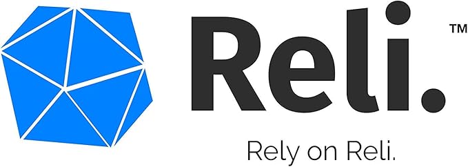 Reli. Contractor Garbage Bags 55 Gallon | 20 Trash Bags | Heavy Duty | Black