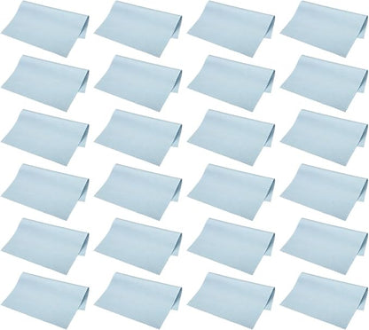 PATIKIL Eyeglass Microfiber Cleaning Cloth 7"x6", 24 Pack Glasses Cleaning