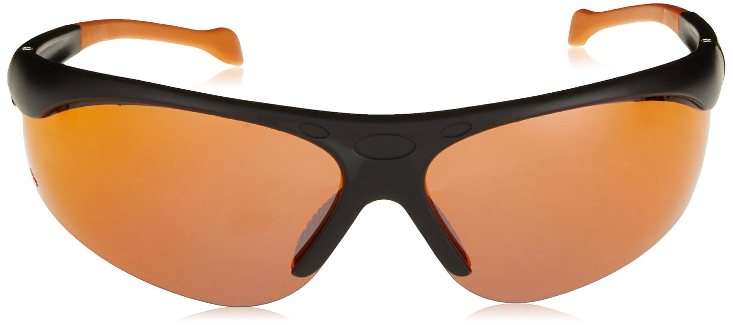 Hack Your Sleep NoBlue Blue Light Blocking Glasses – Orange/Amber Lenses for Eye Fatigue Relief, 99.9% Blue & UV Ray Protection, Includes Free Ebook & Soft Temples for Comfort