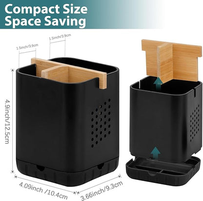 Boperzi Black Toothbrush Holders