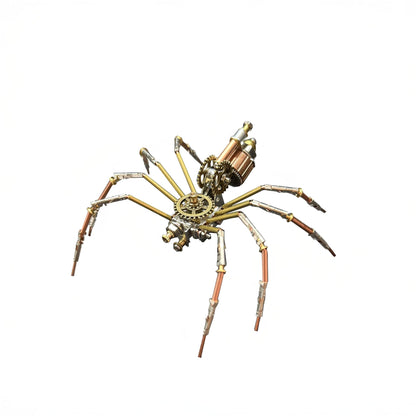 Mechanical Insect Bug Spider Sculpture, Metal Model Kits, Adult Hobby Kits for Men,Arts & Crafts,DIY Projects Metal Building Mens Birthday Gift, Fun (Mechanical Spider C)