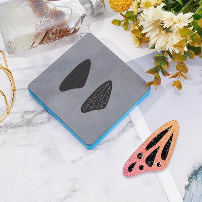 SUPERDANT Leather Earrings Cutting Die Butterfly Dangle Earrings Wings Die Cutter Women Pendant Cuts Machine Faux Leather Dies for Butterfly Lover Jewelry Gifts DIY Decoration