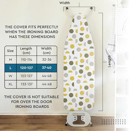 Encasa XO Ironing Board Cover and Pad 54"x15"