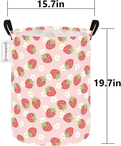 QUEENLALA Large Storage Basket, Laundry Hamper/Bathroom/Home Decor/Collapsible