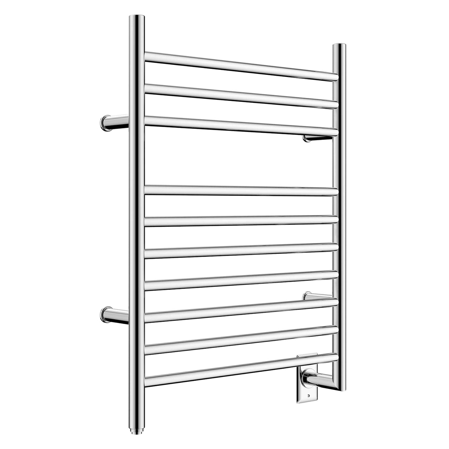HEATGENE Towel Warmer Wall-Mounted Hardwired Heated Towel Rack Hot Towel Bar Brushed