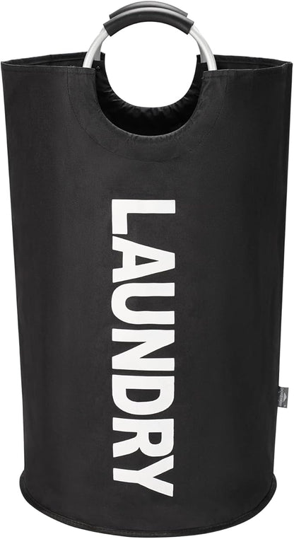 DOKEHOM 125L X-Large Laundry Basket, Collapsible Laundry Bag, Freestanding Tall