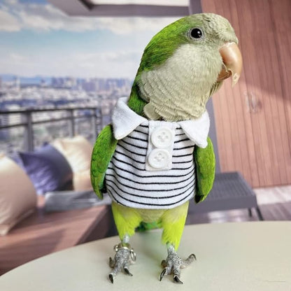 Amazon Bird Diaper Flight Suit - Summer Clothes Cosplay Photo Prop for Parrots, Lovebirds, Parakeets & Cockatiels (with Diaper)