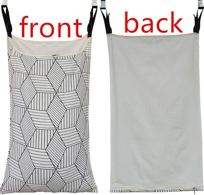 Adjustable Space Saving Door Hanging Laundry Hamper Bag