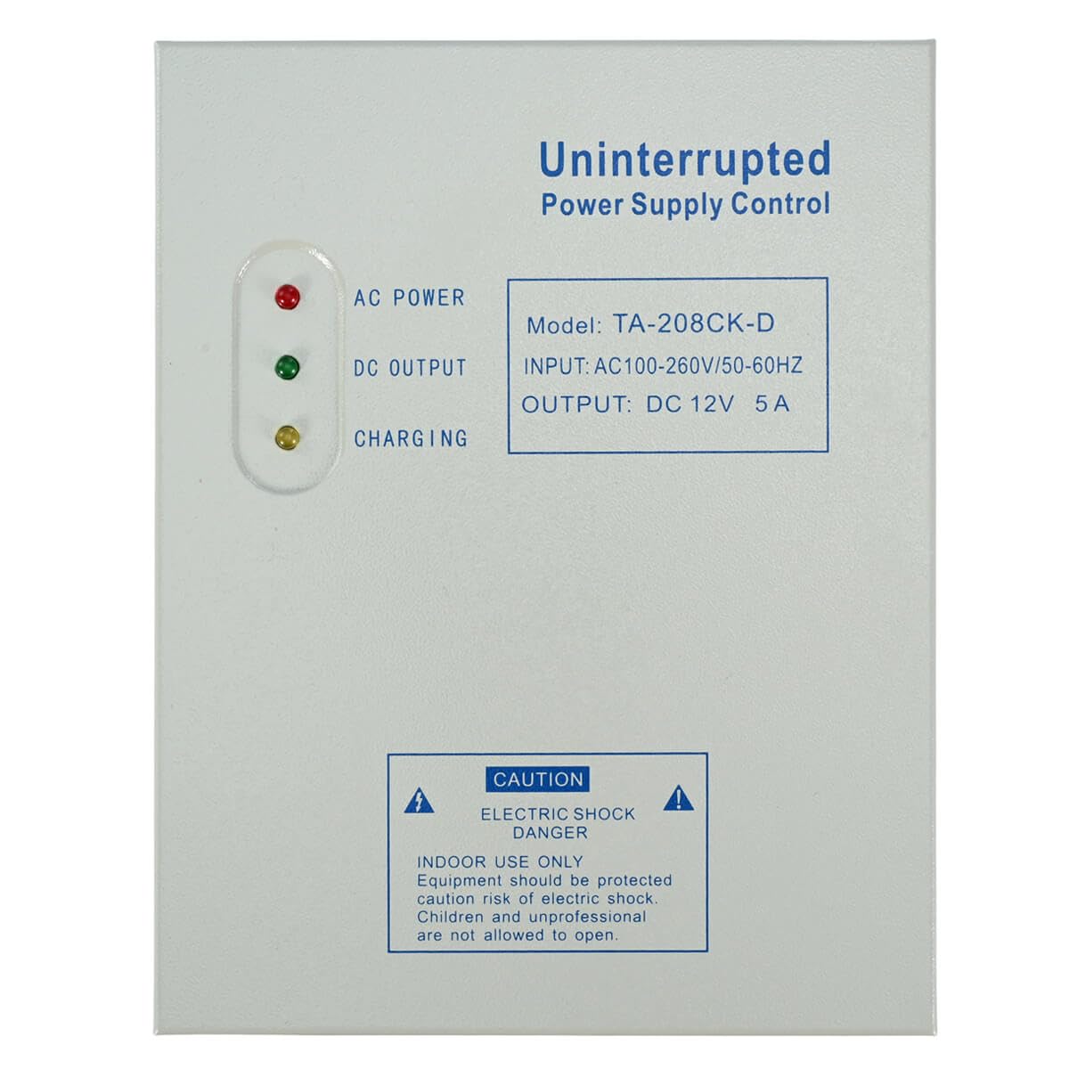 Power Supply Controller for Door Access System Electric Lock Intercom Camera Input 110V-240V AC to Output 12V DC 5A