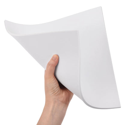 uxcell White EVA Foam Sheets 10 x 10 Inch 5mm Thickness for Crafts DIY Projects, 4 Pcs