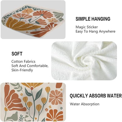 Boho Floral Hand Towels