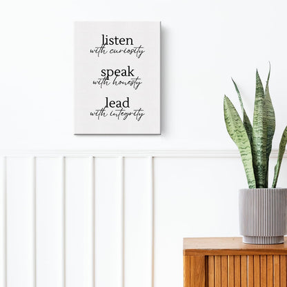 Inspirational Canvas Wall Art Framed HR Office Decor Paintings Canvas Prints Motivational Poster for Home Office Living Room Bedroom Kitchen Cafe Restaurant Garage Wall Decor Artwork Decorative
