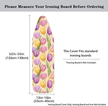 Tulip Ironing Board Covers Standard Size Soft Ironing Board Dust Cover Home