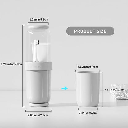 Toothbrush Cup with Cover, Travel Toothbrush Case Portable Toothbrush Holder