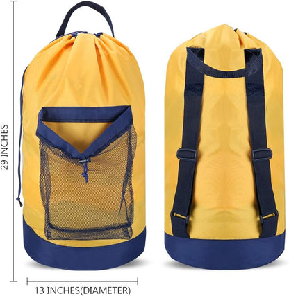Dalykate Backpack Laundry Bag, Laundry Backpack