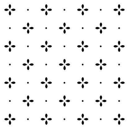 Petite Allover Pattern Stencil (10 mil Plastic) | Decor Stencils for Painting on Wood, Wall, Tile, Canvas, Paper, Fabric, Furniture and Floor | Reusable Stencil | FS118 by Designer Stencils