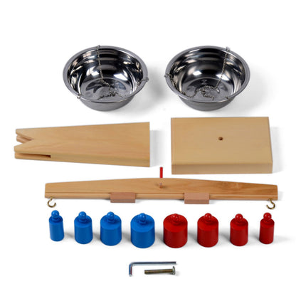 Montessori Wooden Balance Beam Weighing Scale Early Childhood Education Tools Montessori Early Development Toy Montessori Materials