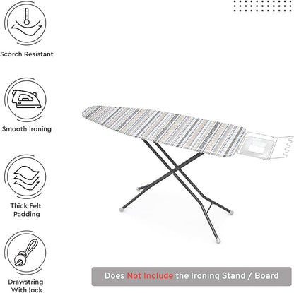 Encasa XO Ironing Board Cover and Pad 54"x18"