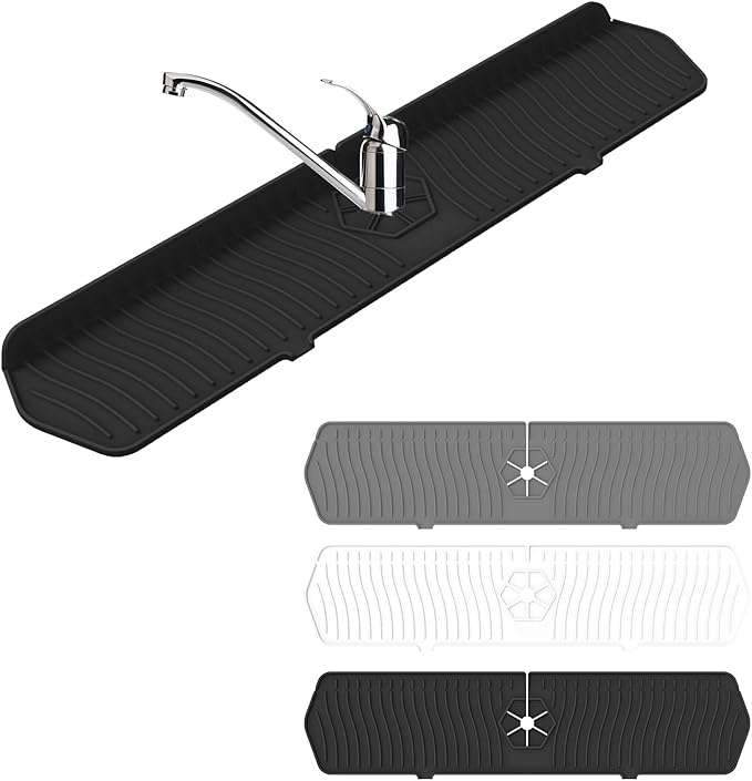 Faucet Guard - 90 Foldable Draining Mat