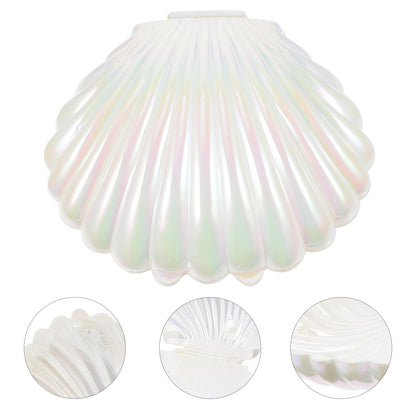 Gadpiparty 10pcs Sea Shell Party Favors, Shell Jewelry Box, for Birthday Decorations and Under the Sea Theme Party Ocean Beach Goodie Treat Supplies