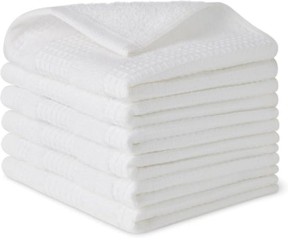 Amazon Basics Organic Cotton Waffle Kitchen Dish Cloths