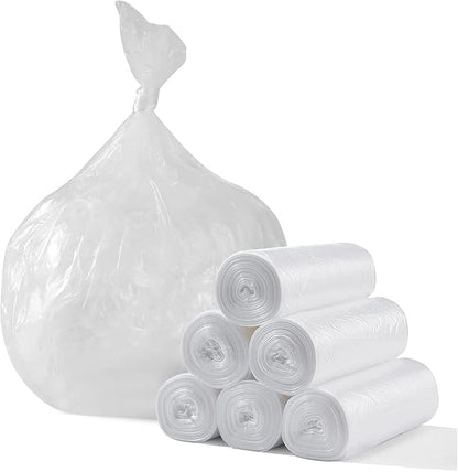 TYPLASTICS 45-48 Gallon Clear Trash Can Liners