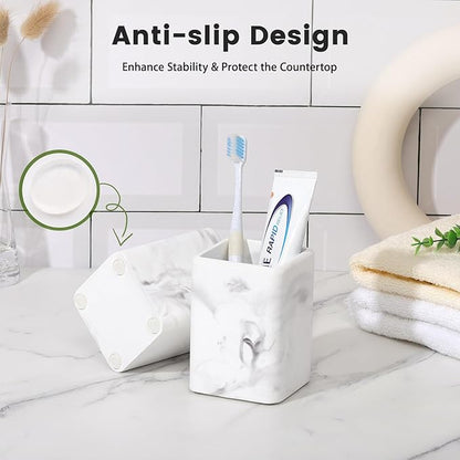 Luxspire Toothbrush Holders 2 Pack, Fast Drying Toothbrush Holders