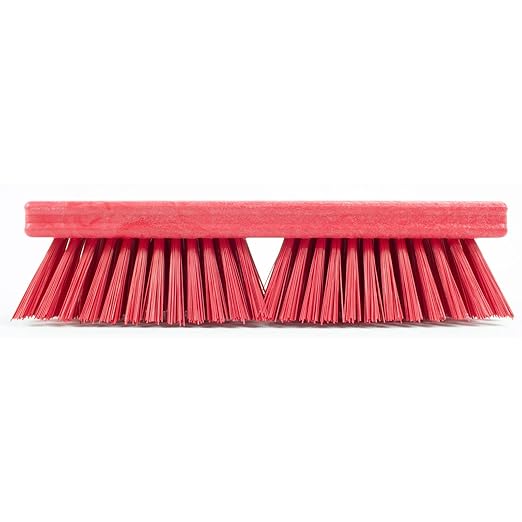 SPARTA Plastic Floor Scrub Brush, Brush Head Only, Deck Brush