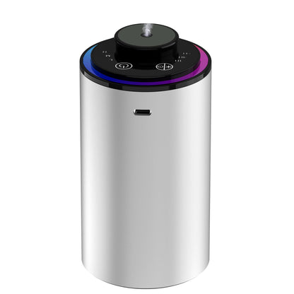 Waterless Essential Oil Diffuser, Diffuser,Portable Aromatherapy Diffuser,Light Show,3 Countdown Timers & 3 Mist Levels for Home, Room, Car, Office (Black)
