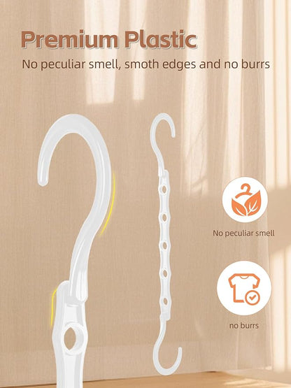 HOUSE DAY Closet Organizers and Storage, 8 Pack Magic Hangers Space Saving