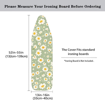 Iron Board Cover with Elastic Standard Size Ironing Board Cover with Elastic