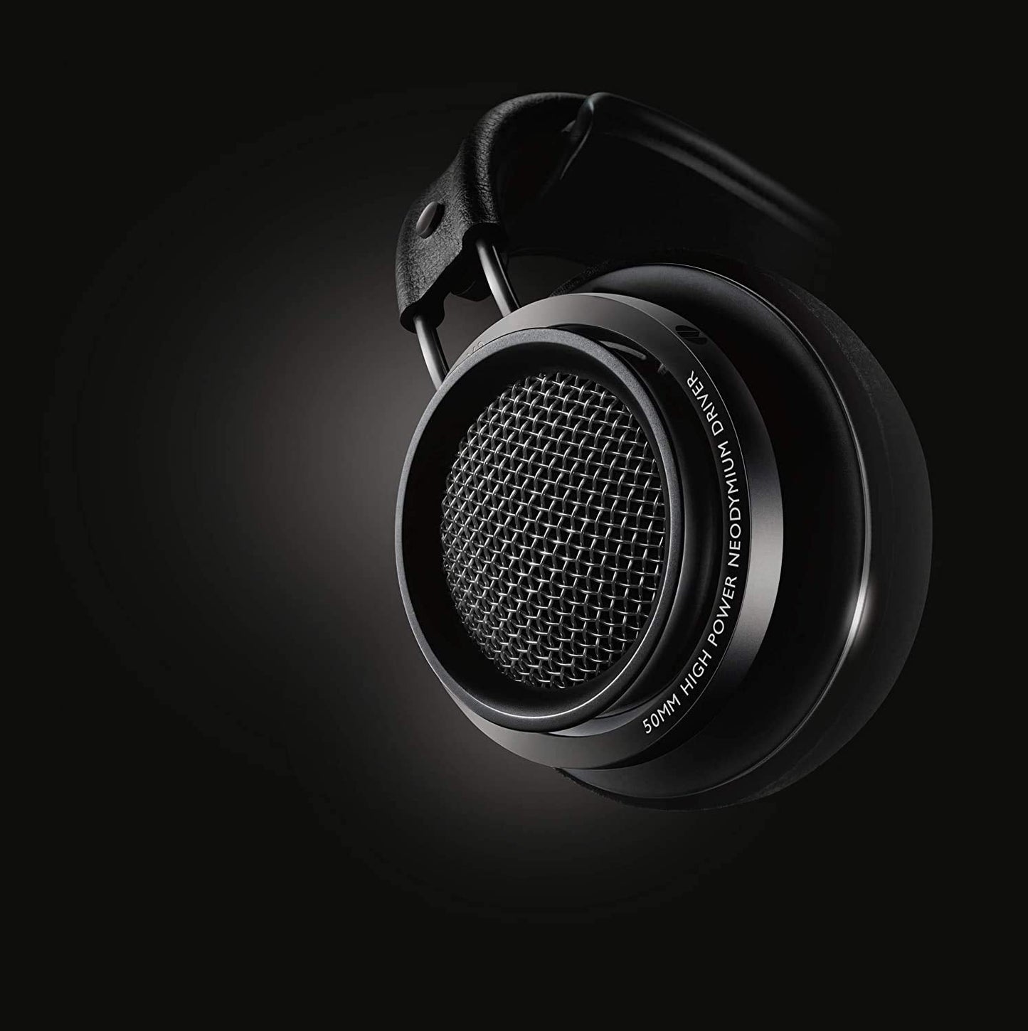 Philips Fidelio X2HR Over The Ear Open Back Wired Headphone 50mm Drivers- Black Professional Studio Monitor Headphones with Detachable Cable