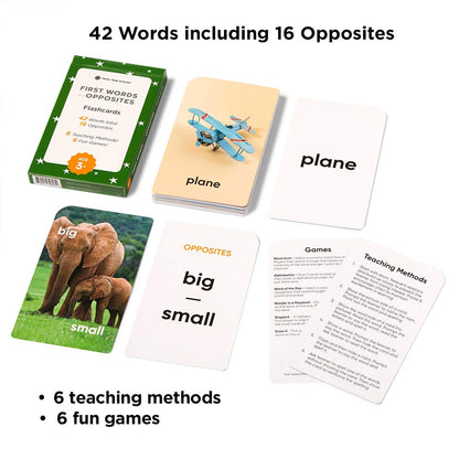 Award-Winning Flash Cards for Preschool & Kindergarten – 5-Deck Set, 180 Jumbo Cards – Learn Alphabet, Numbers, Colors, Shapes, First Words, Opposites & Rhyming – for Kids Ages 2–5