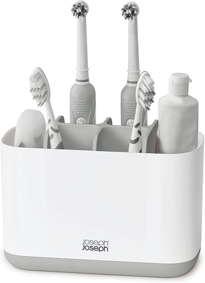 EasyStore™ Large Light Gray Toothbrush Holder