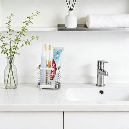 MYITYARD Toothbrush Holder for Bathroom, Stainless Steel Ventilated Electric