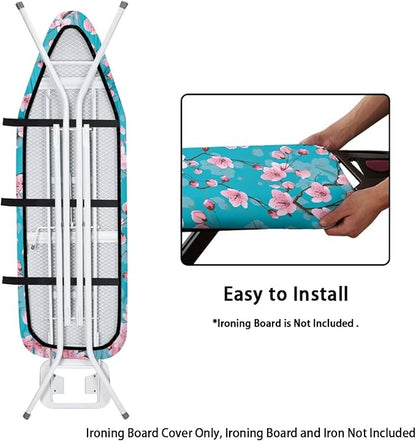 Cherry Blossom Pattern Ironing Board Cover