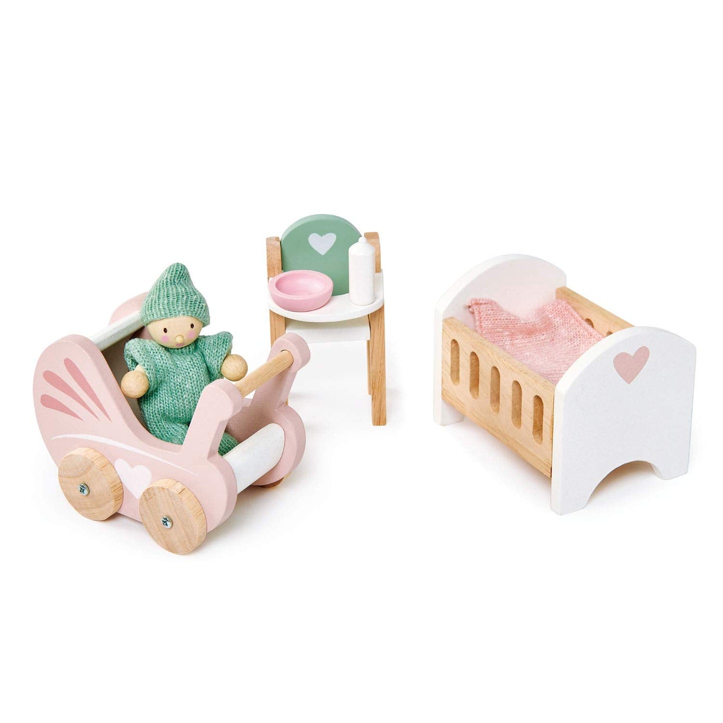 Tender Leaf Toys - Dollhouse Accessories - Detailed Wooden Furniture Sets and Room Decor - Encourage Creative and Imaginative Fun Play for Children - Age 3+