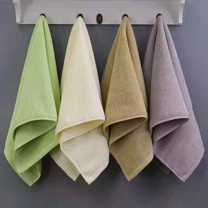 Lchkrep Bathroom Hand Towels, Home Soft 100% Cotton Super Soft Highly Absorbent
