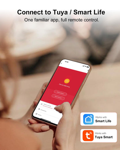 Alarm System for Home Security - Wireless Home Burglar Security System, Expandable, Standalone Keypad, Door/Window Sensors & Motion Detectors & Remote, App Alerts, No Monthly Fee, Alexa Compatible