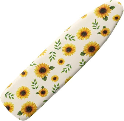 Sunflower Print Ironing Board Cover and Pad Heat Resistance & Resist Scorching