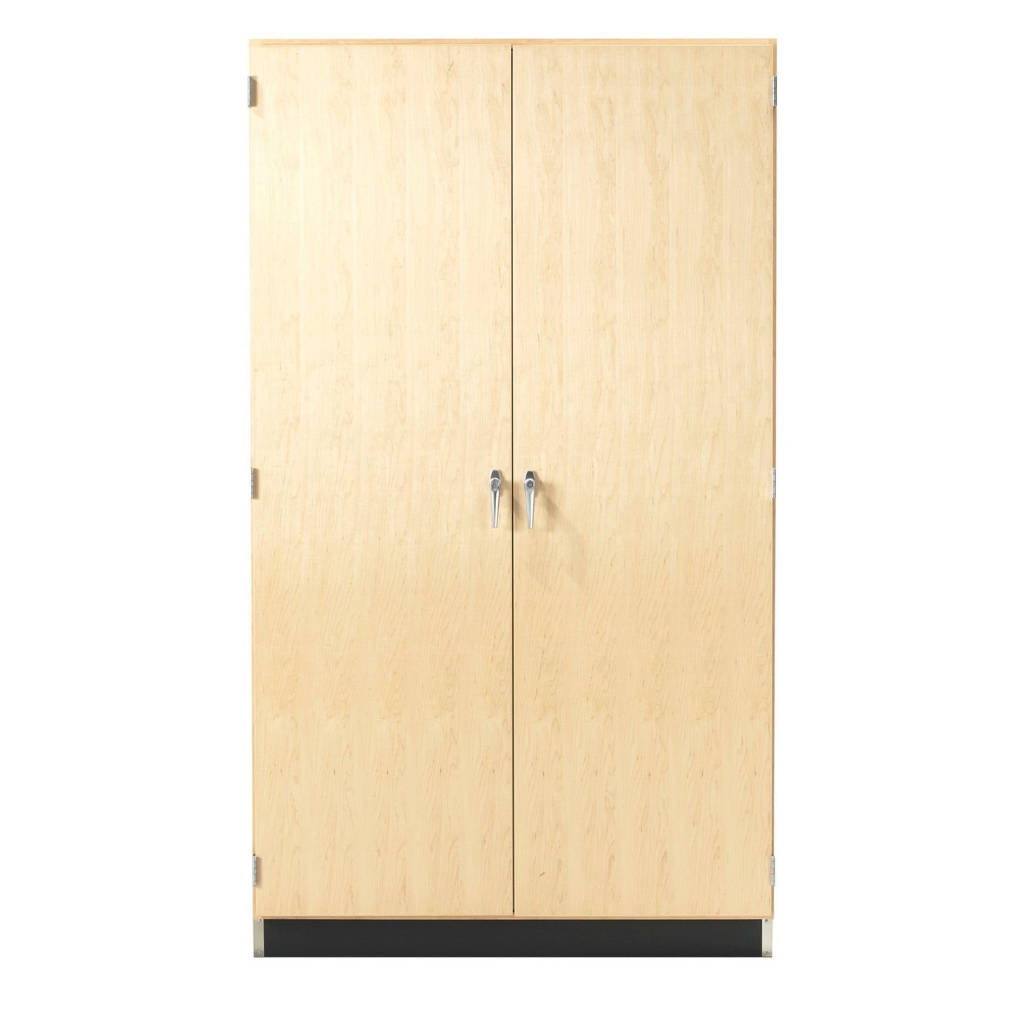 Diversified Spaces Classroom Flat Paper Storage Cabinet, 48"W x 30"D x 84"H, Maple Construction, 2 Adjustable Shelves (1 Fixed), 7 Drawers, Locking Double Doors, Chemical Resistant Finish, Made in USA