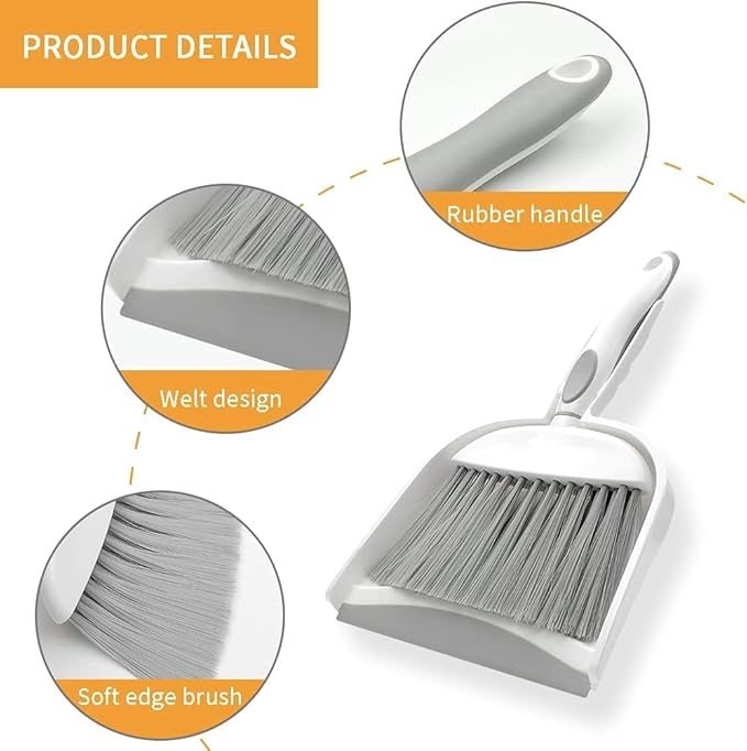 Broom Dustpan Brush Small Dust pan : Mini Broom and Dustpan Set Mini Dust pan