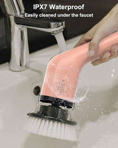 Leebein Electric Spin Scrubber, Cordless Powerful Scrub Brush