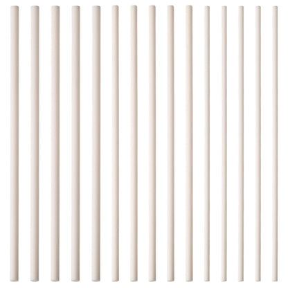 beinkmake 15Pcs 2mm 2.5mm 3mm Reusable Hanging Burning Rods 3.94in Porcelain Bead Jewelry Pendant Burn Sticks Ceramic Rods Kiln Hanging Burning Rod Fires Clay Pottery Tools for DIY Crafts