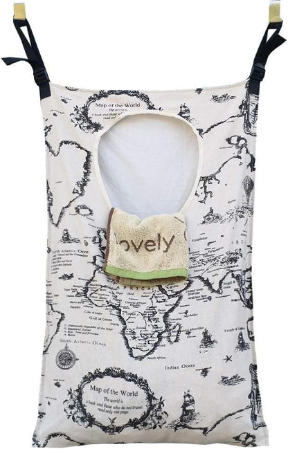 Adjustable Door-Hanging Laundry Hamper