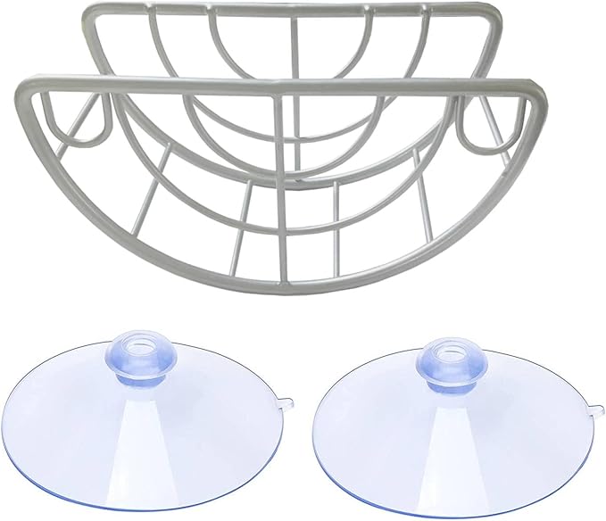 YeeBeny Kitchen Sink Suction Holder, Suction Cup Sponge Holder, Sponge Caddy