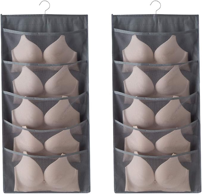 Enlarged Closet Hanging Bra Organizer