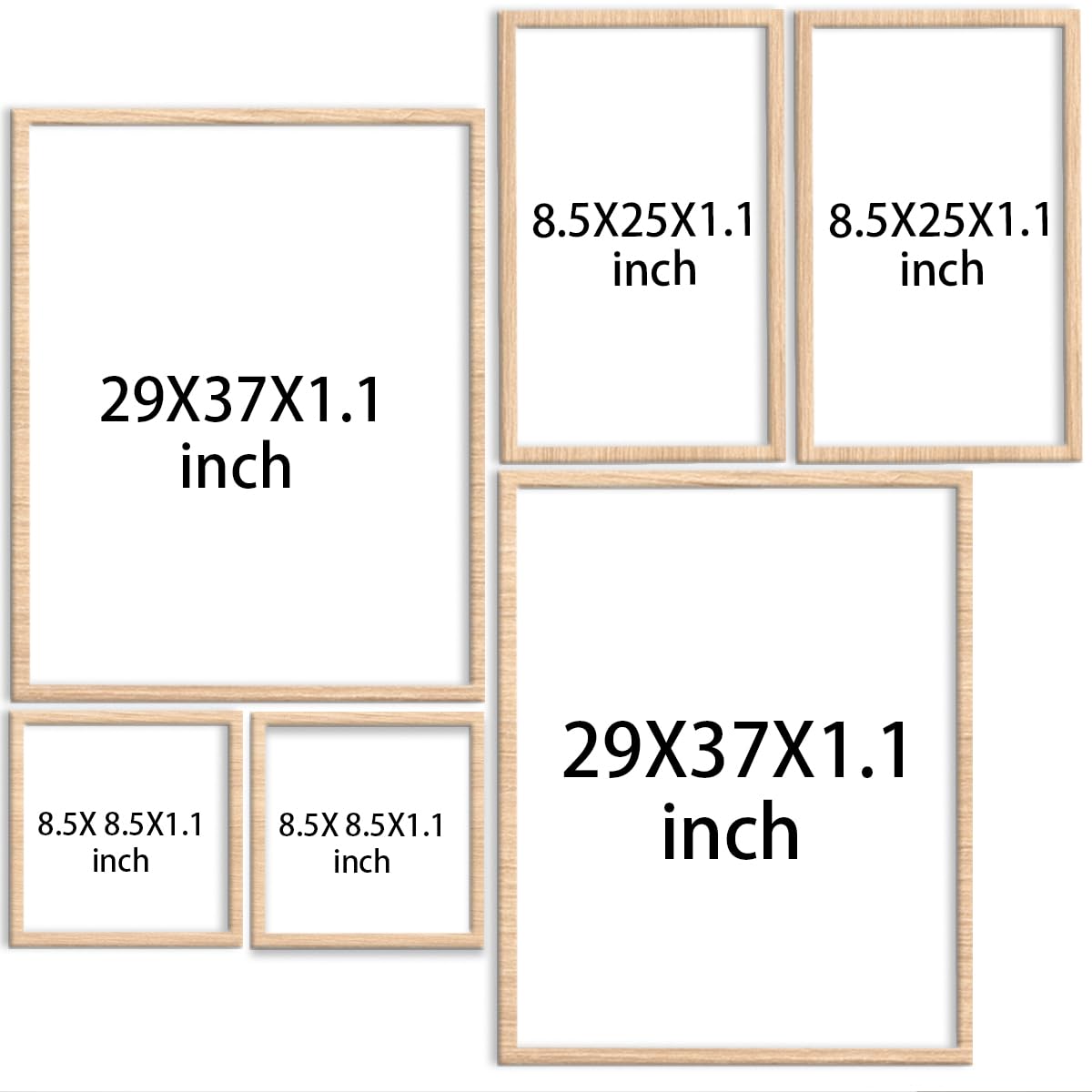Colourful Alphabet Educational Wall Decor,Abc Chart Number Chart Educational Wall Art Canvas Frame Poster Print for Classroom Homeschool Nursery Wall Decor Set of 6