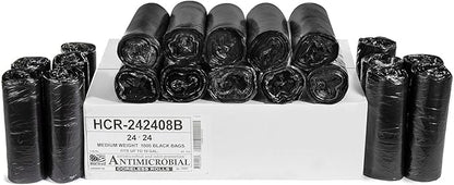 Aluf Plastics High Density Trash Bags, 10 Gallon, 8 Micron,